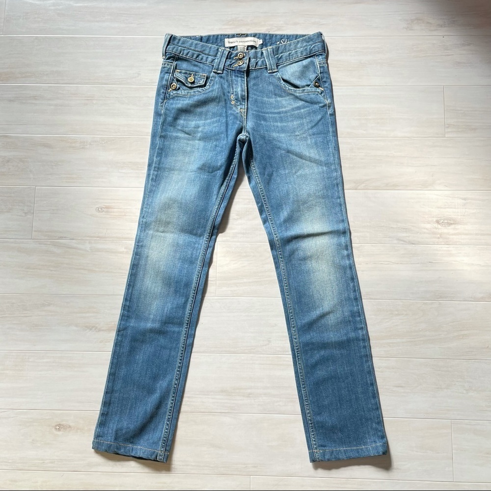 French Connection Slim Fit Straight Leg Jeans